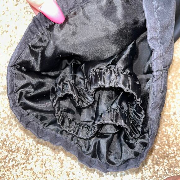 Ski Gear brand snow pants lined adjustable waist black nylon SZ MD side Pockets - Picture 11 of 12